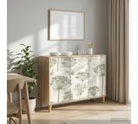 vidaXL Credenza GOTHA Sonoma 102 x 33 x 75 cm Legno ingegnerizzato, Mobile laterale rettangolare moderno, unità di stoccaggio elegante per soggiorno e sala da pranzo, soluzione funzionale