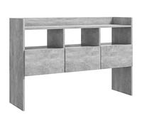 vidaXL Credenza Grigio Cemento 105x30x70 cm in Legno Multistrato