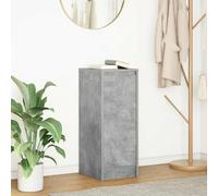 vidaXL Credenza Grigio Cemento 29,5x34x76 cm in Legno Multistrato