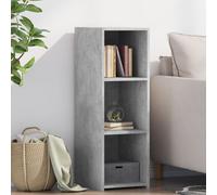 vidaXL Credenza Grigio Cemento 30x41x93 cm in Legno Multistrato