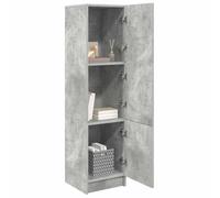vidaXL Credenza Grigia Cemento Grigio Truciolare Grande Credenza