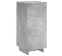 vidaXL Credenza Grigio Cemento 33,5 x 34,5 x 75 cm
