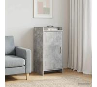 vidaXL Credenza Grigio Cemento 40 x 36 x 80 cm Legno ingegnerizzato
