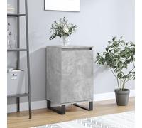 vidaXL Credenza Grigio Cemento 40x35x70 cm in Legno Multistrato