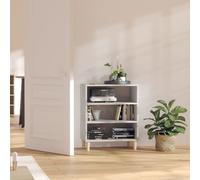 vidaXL Credenza Grigio Cemento 57x35x70 cm in Legno Multistrato