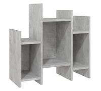 vidaXL Credenza Grigio Cemento 60x26x60 cm in Legno Multistrato