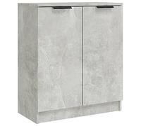 vidaXL Credenza Grigio Cemento 60x30x70 cm in Legno Tecnico