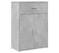 vidaXL Credenza Grigio Cemento 60x30x84 cm in Legno Multistrato
