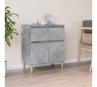 vidaXL Credenza Grigio Cemento 60x35x70 cm in Legno Multistrato