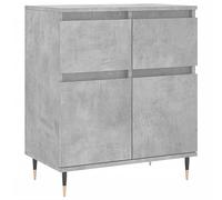 vidaXL Credenza Grigio Cemento 60x35x70 cm in Legno Multistrato