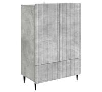 vidaXL Credenza Grigio Cemento 66 x 34,5 x 97 cm Legno ingegnerizzato