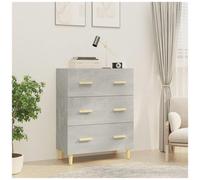 VIDAXL - Credenza Grigio Cemento 70x34x90 Cm In Legno Multistrato