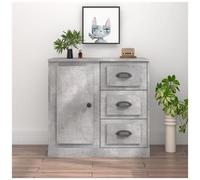 vidaXL Credenza Grigio Cemento 70x35,5x67,5 cm in Legno Multistrato