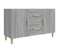 vidaXL Credenza Grigio Sonoma 100x36x60 cm in Legno Multistrato