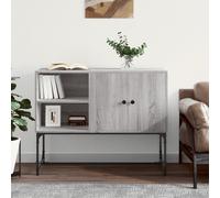 vidaXL Credenza Grigio Sonoma 100x40x79,5 cm in Legno Multistrato