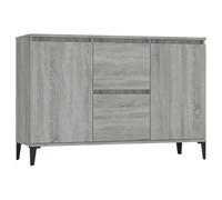 vidaXL Credenza Grigio Sonoma 104x35x70 cm in Legno Multistrato