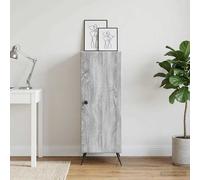 vidaXL Credenza Grigio Sonoma 33 x 34,5 x 90 cm Legno ingegnerizzato