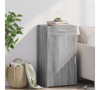 vidaXL Credenza Grigio Sonoma 50x42,5x93 cm in Legno Multistrato, credenza in Legno, credenze in Legno, armadietto Laterale, armadietto in Legno