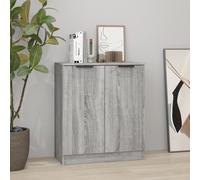 vidaXL Credenza Grigio Sonoma 60x30x70 cm in Legno Multistrato