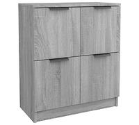 vidaXL Credenza Grigio Sonoma 60x30x70 cm in Legno Tecnico