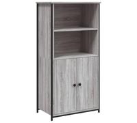 AX Credenza Mobiletto Moderna 62x36x121.5cm Moderno Grigio Sonoma Casa 0K 834213
