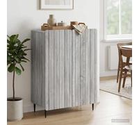vidaXL Credenza Grigio Sonoma 66 x 34,5 x 92 cm Legno ingegnerizzato