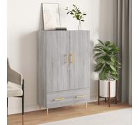 vidaXL Credenza Grigio Sonoma 69,5x31x115 cm in Legno Multistrato