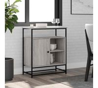 vidaXL Credenza Grigio Sonoma 69x35x80 cm in Legno Multistrato