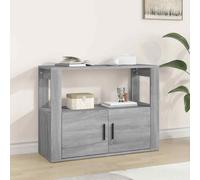 vidaXL Credenza Grigio Sonoma 80x30x60 cm in Legno Multistrato