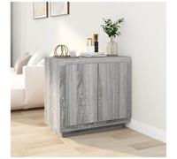 VIDAXL - Credenza Grigio Sonoma 80x40x75 cm in Legno Multistrato