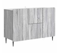 vidaXL Credenza Grigio Sonoma 89 x 34,5 x 62 cm Legno ingegnerizzato, Mobile buffet moderno, unità rettangolare per soggiorno, cabinet funzionale, stile per la tua casa, tanto spazio per la zona pran