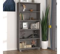 vidaXL Credenza HAMAR in Legno Massello di Pino Grigio Chiaro