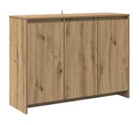 vidaXL Credenza Rovere Artigianale 102x35x70 cm in Truciolato, credenza con Ante, Mobile da Soggiorno, portaoggetti, credenza da Cucina, credenza Alta
