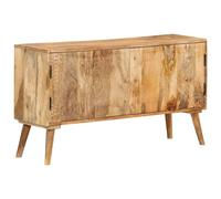 vidaXL Credenza in Legno Massello di Mango 110x30x60 cm