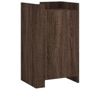vidaXL Credenza in Legno Multistrato Rovere Marrone 45x35x75 cm, Armadietto Laterale