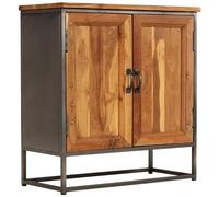 VIDAXL - Credenza In Teak Recuperato E Acciaio 65x30x70 Cm