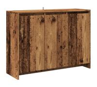 vidaXL Credenza Legno Antico 102x35x55 cm in Truciolato, mobile da Soggiorno, portaoggetti, cucina