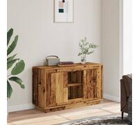 vidaXL Credenza Legno Antico 102x35x60 cm in Legno Multistrato, credenza in Legno, armadietto Laterale, portaoggetti, armadietto in Legno