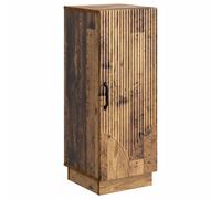 vidaXL Credenza Legno antico 33 x 34,5 x 87 cm Legno ingegnerizzato, Unità di Stoccaggio Elegante, Sideboard Chic, Buffet Contemporaneo, Armadio da Pranzo Moderno, Organizzatore Domestico Rettangolare