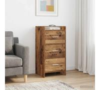 vidaXL Credenza Legno antico 40 x 36 x 80 cm Legno ingegnerizzato