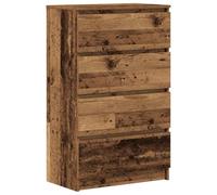 vidaXL Credenza Legno Antico 60x35x98,5 cm in Legno Multistrato