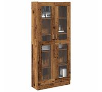 vidaXL Credenza Legno Antico 82,5x30,5x185 cm in Truciolato