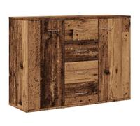 vidaXL Credenza Legno Antico 88x30x64 cm in Legno Multistrato, armadietto, Armadio da Cucina, Armadio da Soggiorno, Buffet, Armadio da corridoio