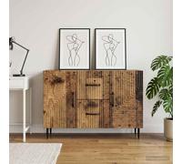 vidaXL Credenza Legno antico 89 x 34,5 x 60 cm Legno ingegnerizzato