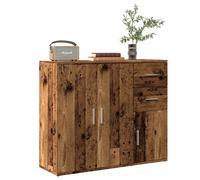 vidaXL Credenza Legno Antico 91x29,5x75 cm in Legno Multistrato