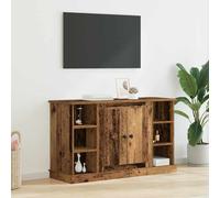 vidaXL Credenza in legno antico 100 x 35,5 x 60 cm, materiale in legno, storage rustico per credenza, legno robusto per il soggiorno, soluzione salvaspazio, pratico organizzatore per alimenti
