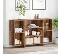 vidaXL Credenza Legno vecchio 120 x 30 x 75 cm Legno multistrato
