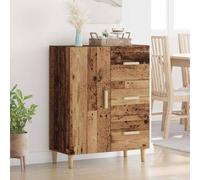 vidaXL Credenza Legno vecchio 34 x 69.5 x 90 cm Legno multistrato