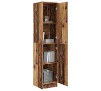 vidaXL Credenza Legno Vecchio 35 x 39 x 168 cm | Ideale per mettere via le tue cose, La finitura rustica dà carattere a qualsiasi arredamento,