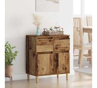 vidaXL Credenza Legno vecchio 60 x 35 x 70 cm Legno ingegnerizzato